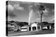 Exterior View of the Pacheteau Hot Springs Bathhouse - Calistoga, CA-Lantern Press-Stretched Canvas