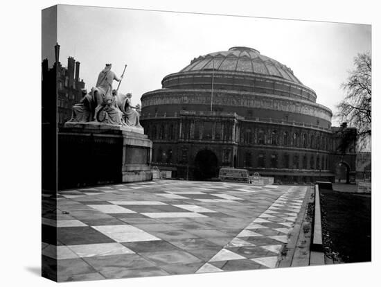 Exterior View of the Royal Albert Hall in London, 1951-null-Premier Image Canvas