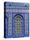 Exterior View of Window and Tilework on Dome of the Rock-Jim Zuckerman-Premier Image Canvas