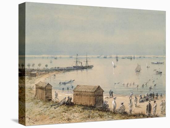 Extract, the Album Souvenir of the Trip of Empress Eugenie for the Inauguration of the Suez Canal-Édouard Riou-Premier Image Canvas