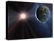 Extrasolar Planet Gliese 581c, Artwork-Detlev Van Ravenswaay-Premier Image Canvas
