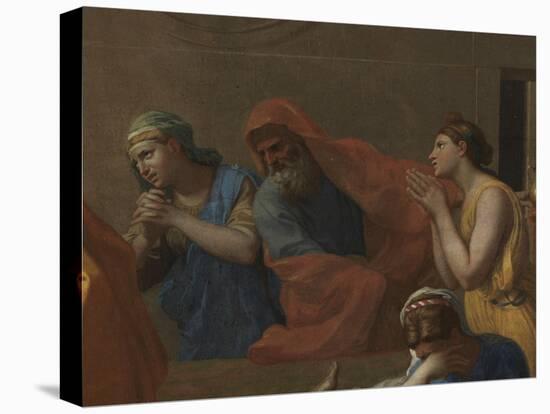 Extreme Unction, from the 'Seven Sacraments', 1638-40-Nicolas Poussin-Premier Image Canvas