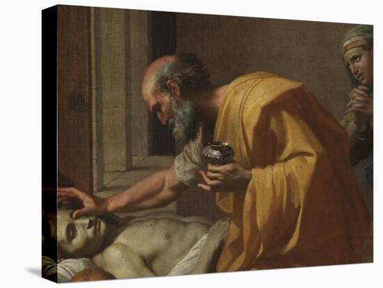 Extreme Unction, from the 'Seven Sacraments', 1638-40-Nicolas Poussin-Premier Image Canvas