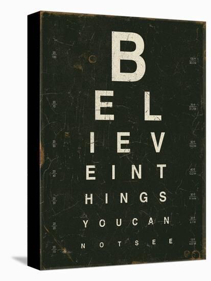 Eye Chart III-Jess Aiken-Stretched Canvas