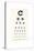 Eyesight Test Chart-Gregory Davies-Premier Image Canvas