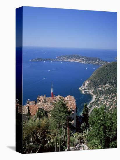 Eze and St. Jean-Cap-Ferrat, Cote d'Azur, Provence, France, Mediterranean-Roy Rainford-Premier Image Canvas