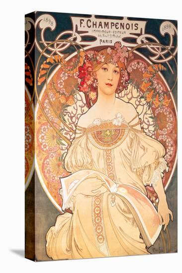 F. Champenois, France, 1898-Alphonse Mucha-Stretched Canvas