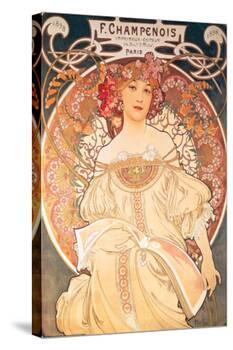 F. Champenois, France, 1898-Alphonse Mucha-Stretched Canvas