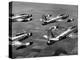 F84 Planes Flying in Formation-J^ R^ Eyerman-Premier Image Canvas