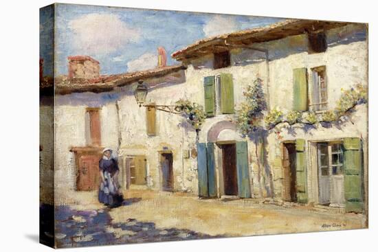 Facade, Laroche Foucault, France, 1914 (Oil on Canvas)-Alson Skinner Clark-Premier Image Canvas