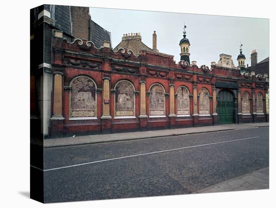 Facade of 19th century dairy-Unknown-Premier Image Canvas