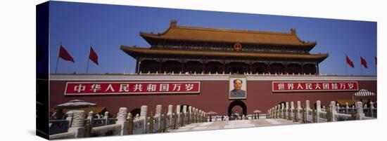 Facade of a Building, Tiananmen Square, Beijing, China-null-Premier Image Canvas