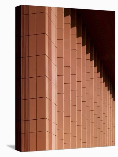 Facade of a building-John Edward Linden-Stretched Canvas