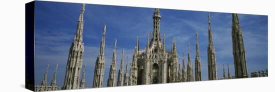 Facade of a Cathedral, Piazza del Duomo, Milan, Italy-null-Premier Image Canvas