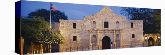 Facade of a Church, Alamo, San Antonio, Texas, USA-null-Premier Image Canvas