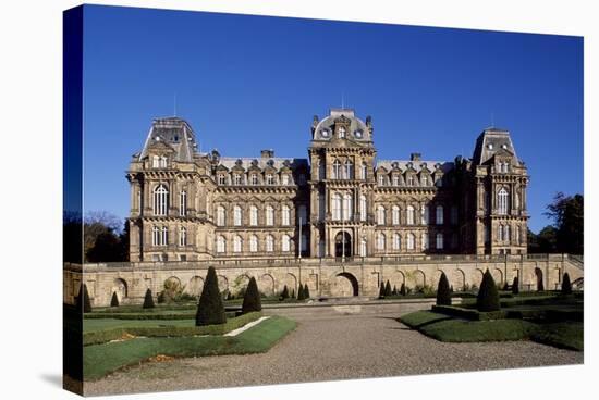 Facade of Bowes Museum-Jules Pellechet-Premier Image Canvas