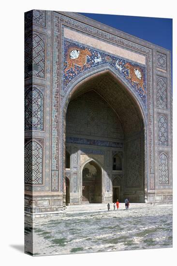 Facade of Shir-Dar Madrasa, 17th Century-CM Dixon-Premier Image Canvas