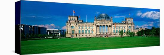 Facade of the Government Building, the Reichstag, Berlin, Germany-null-Premier Image Canvas