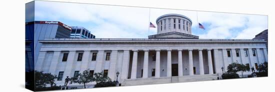 Facade of the Ohio Statehouse, Columbus, Ohio, USA-null-Premier Image Canvas