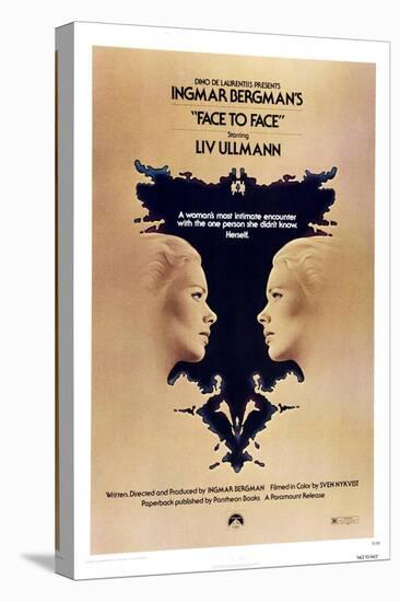 Face to Face, Liv Ullmann, 1976-null-Stretched Canvas