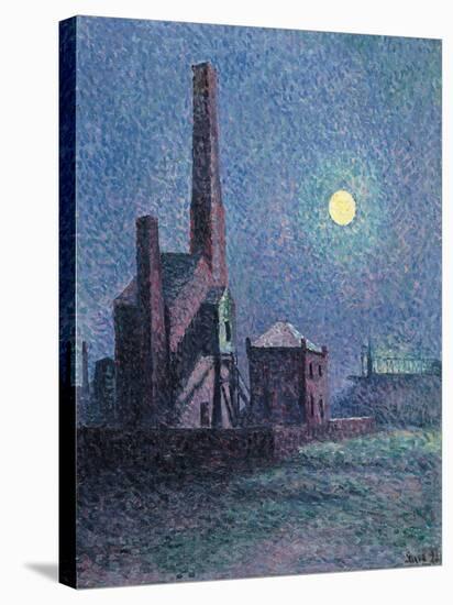 Factory in the Moonlight-Maximilien Luce-Premier Image Canvas