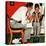 "Facts of Life", July 14,1951-Norman Rockwell-Premier Image Canvas