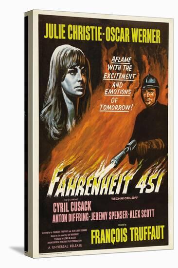 Fahrenheit 451, 1966, Directed by Francois Truffaut-null-Premier Image Canvas