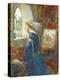 Fair Rosamund, C.1916 (Oil on Canvas) (Detail of 239421)-John William Waterhouse-Premier Image Canvas