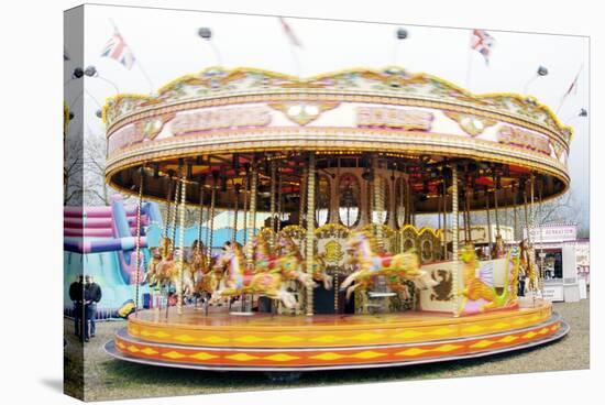 Fairground Carousel-Johnny Greig-Premier Image Canvas