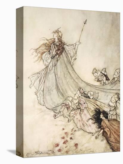 ..Fairies Away! We Shall Chide Downright, If I Longer Stay-Arthur Rackham-Premier Image Canvas