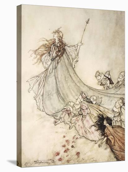 ..Fairies Away! We Shall Chide Downright, If I Longer Stay-Arthur Rackham-Premier Image Canvas