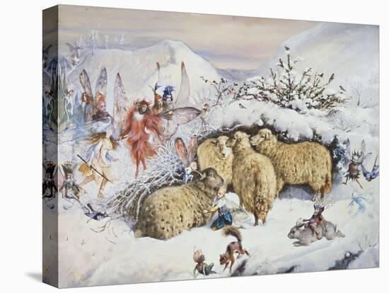 Fairies in the Snow-John Anster Fitzgerald-Premier Image Canvas