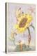 Fairies with Sunflower-null-Stretched Canvas