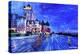 Fairmont Le Chateau Frontenac Quebec Canada By Nig-Martina Bleichner-Stretched Canvas