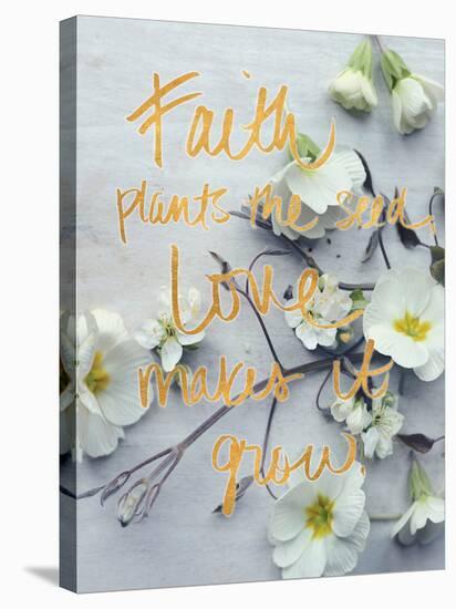 Faith Plants the Seed-Sarah Gardner-Stretched Canvas