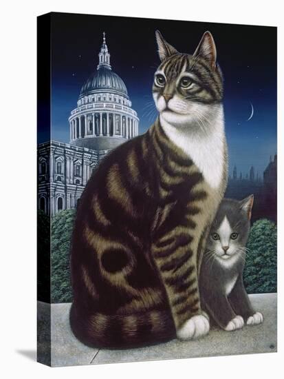 Faith, the St. Pauls Cat, 1995-Frances Broomfield-Premier Image Canvas