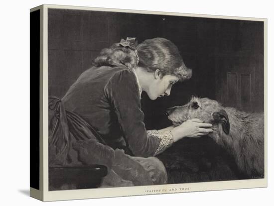 Faithful and True-Charles Burton Barber-Premier Image Canvas