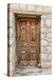 Faiyum, Egypt. Wooden door in a wall.-Emily Wilson-Premier Image Canvas