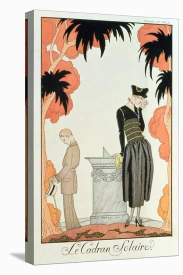 Falbalas Et Fanfreluches, Almanach Des Modes, Fashions for 1921 (Pochoir Print)-Georges Barbier-Premier Image Canvas