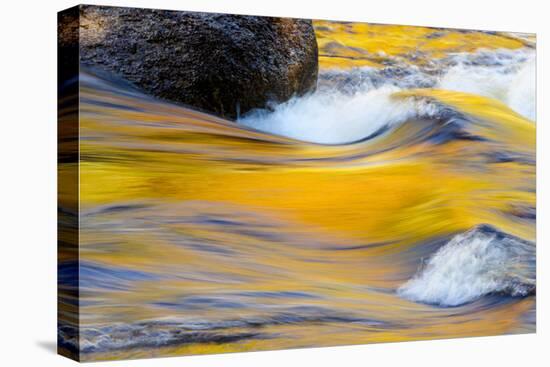 Fall Colors Along the Swift River in New Hampshire's White Mountain NF-Jerry & Marcy Monkman-Premier Image Canvas