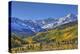 Fall Colors, of Road 7, Sneffle Range in the Background-Richard Maschmeyer-Premier Image Canvas