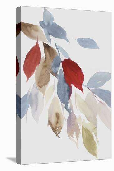 Fall Coloured Leaves I-Asia Jensen-Stretched Canvas