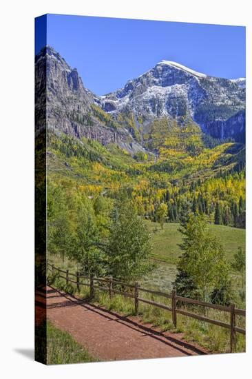 Fall Colours, Telluride, Western San Juan Mountains in the Background-Richard Maschmeyer-Premier Image Canvas