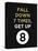 Fall Down 7 Times, Get Up-null-Stretched Canvas