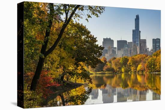 Fall Foliage at Central Park, Manhattan, New York, USA-Stefano Politi Markovina-Premier Image Canvas