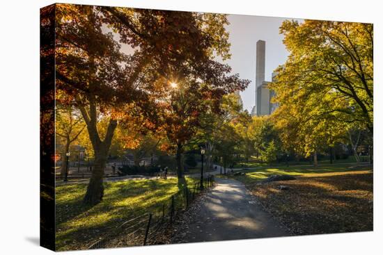 Fall Foliage at Central Park, Manhattan, New York, USA-Stefano Politi Markovina-Premier Image Canvas