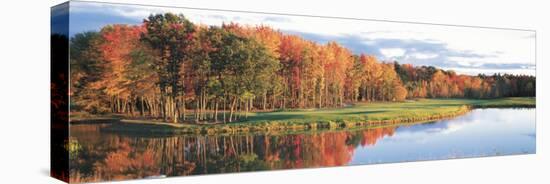 Fall Golf Course New England, USA-null-Premier Image Canvas