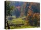 Fall Scenic of Farmland Along Cloudland Road, North of Woodstock, Vermont, USA-Joe Restuccia III-Premier Image Canvas
