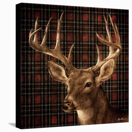 Fall Splendor on Plaid-Ruane Manning-Stretched Canvas