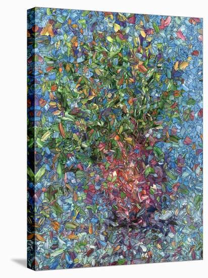 Falling Flowers-James W Johnson-Premier Image Canvas